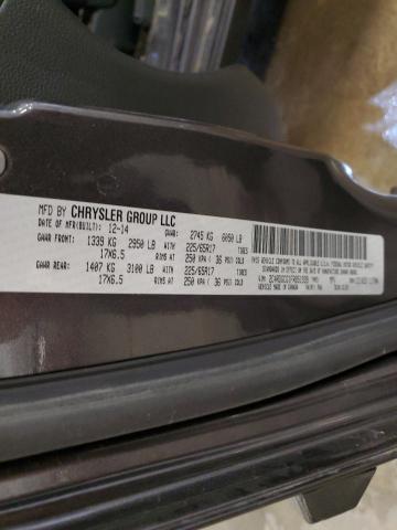 2015 DODGE GRAND CARAVAN SXT 2C4RDGCG1FR651939