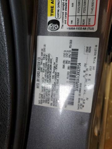 2012 FORD FUSION SEL - 3FAHP0JA1CR433956