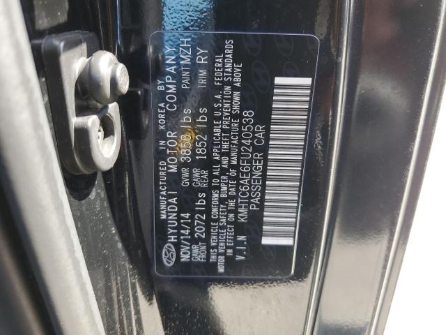 2015 HYUNDAI VELOSTER T KMHTC6AE6FU240538
