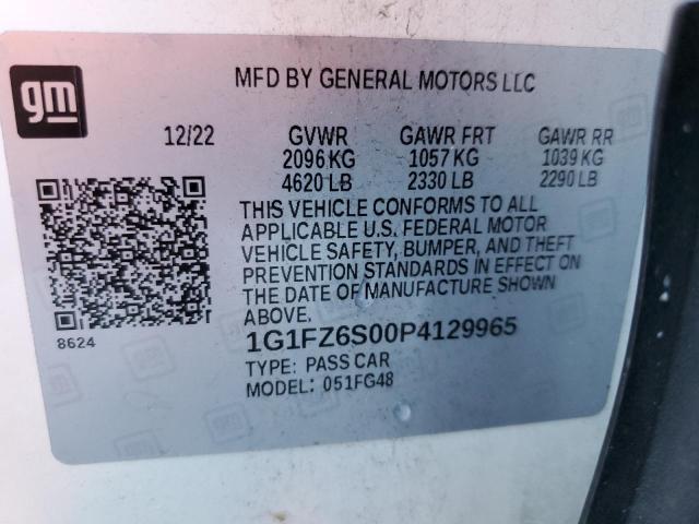 2023 CHEVROLET BOLT EUV P 1G1FZ6S00P4129965