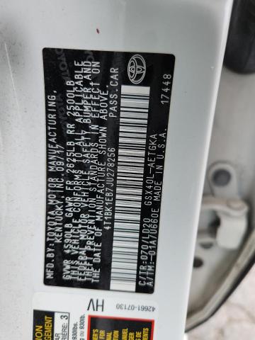 2018 TOYOTA AVALON XLE 4T1BK1EB7JU278256