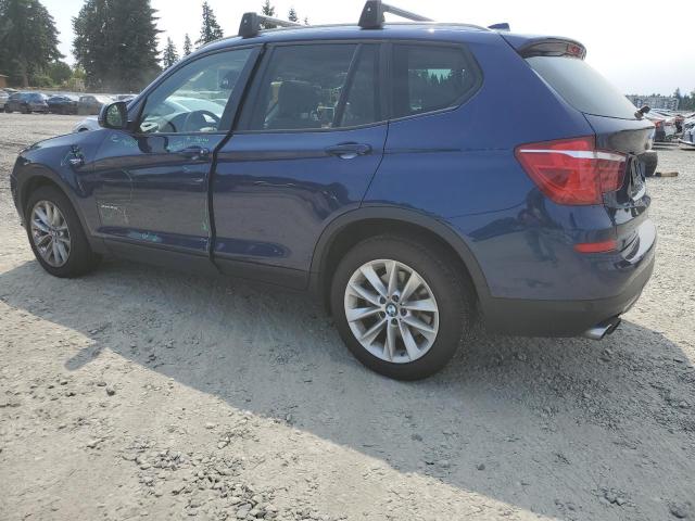 BMW X3 XDRIVE2 2017 blue  gas 5UXWX9C50H0T07647 photo #3