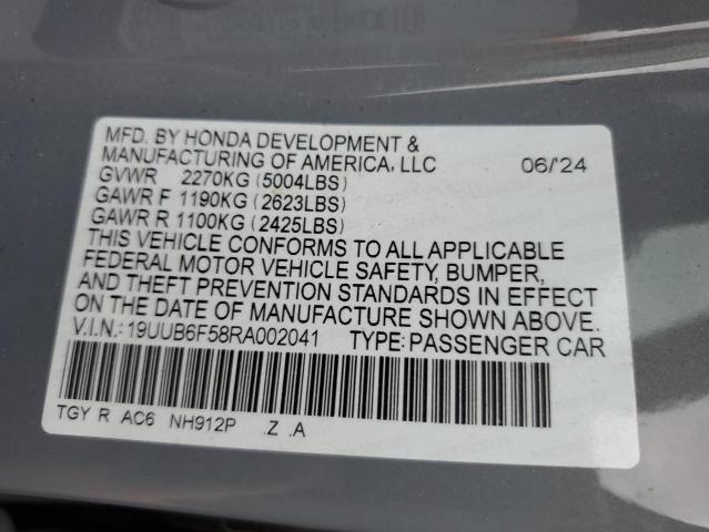 2024 ACURA TLX A-SPEC 19UUB6F58RA002041