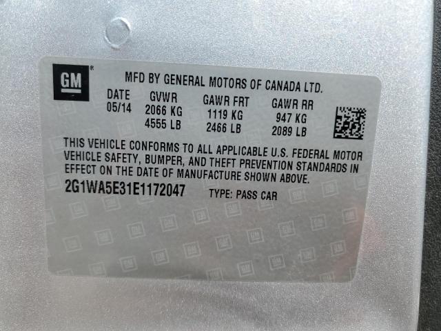 2014 CHEVROLET IMPALA LIMITED LS - 2G1WA5E31E1172047