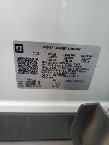 2025 BUICK ENVISTA PR KL47LAEP8SB170187