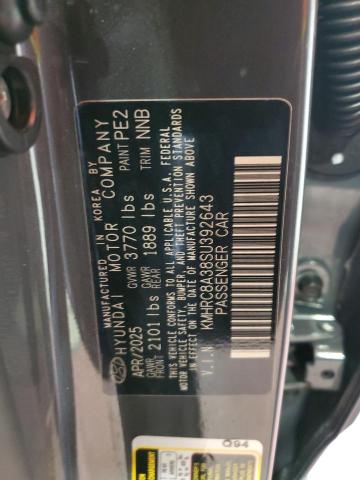2025 HYUNDAI VENUE SEL - KMHRC8A38SU392643