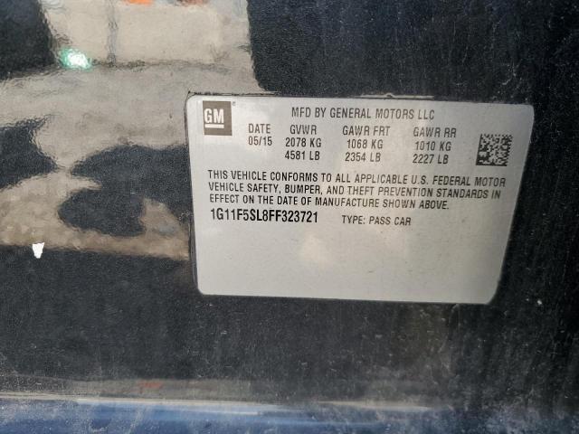 2015 CHEVROLET MALIBU LTZ 1G11F5SL8FF323721