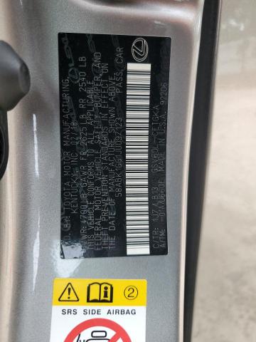 2018 LEXUS ES 350 58ABK1GG1JU097123