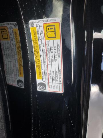 2025 CHEVROLET CORVETTE STINGRAY 1LT 1G1YA2D43S5105705