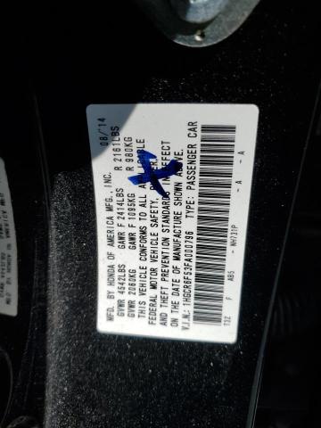 2015 HONDA ACCORD HYB 1HGCR6F53FA000796