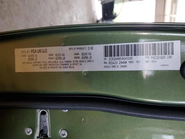 2021 DODGE CHARGER SC 2C3CDXAG5JH243245