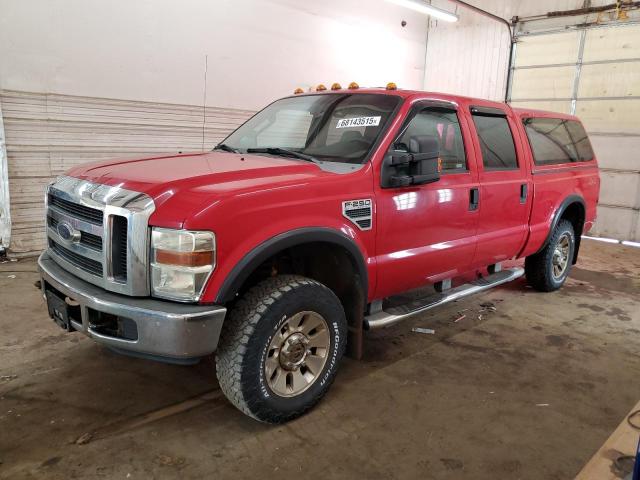 FORD F250 SUPER 2008 red  gas 1FTSW21528EA72782 photo #1