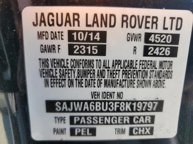 2015 JAGUAR F-TYPE S SAJWA6BU3F8K19797