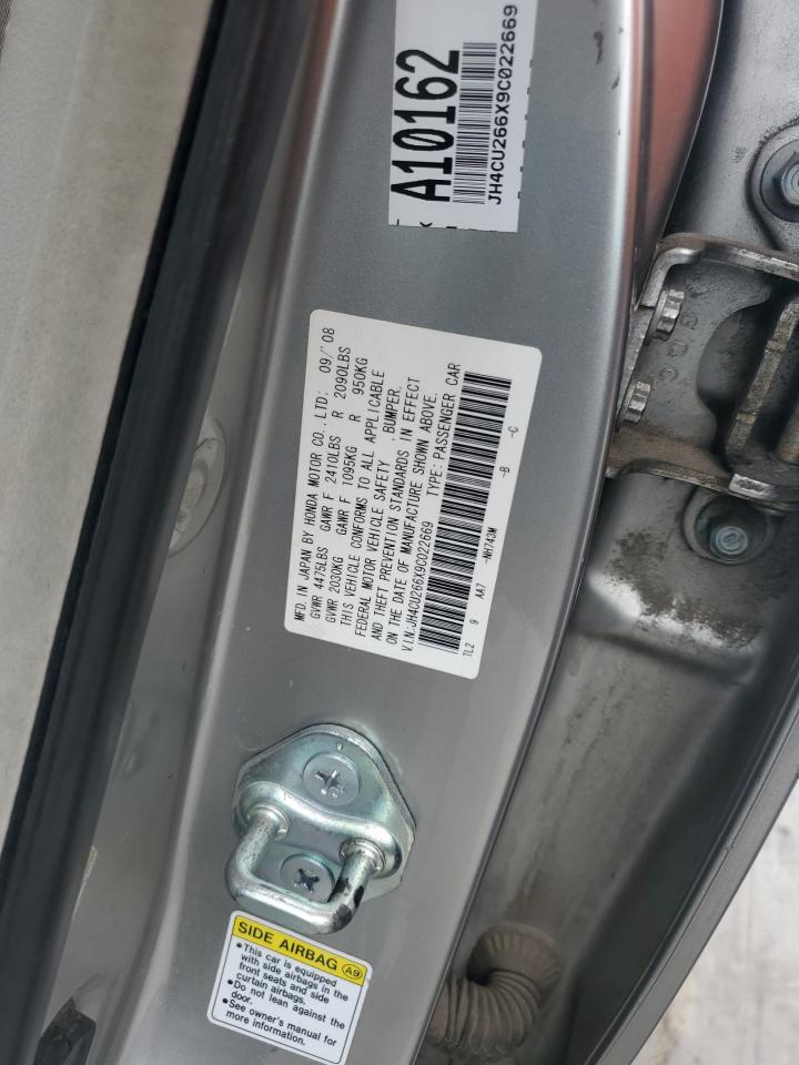 Lot #3291272986 2009 ACURA TSX