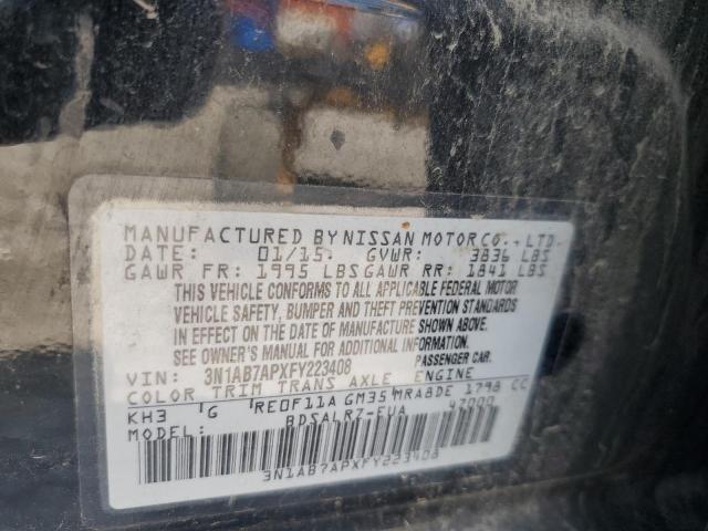 2015 NISSAN SENTRA S - 3N1AB7APXFY223408