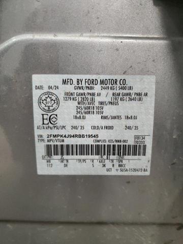 2024 FORD EDGE SEL - 2FMPK4J94RBB19545