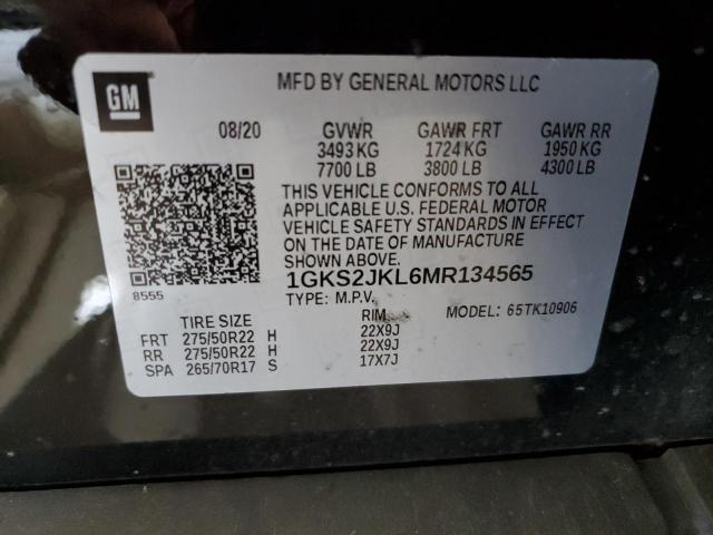 2021 GMC YUKON XL D 1GKS2JKL6MR134565