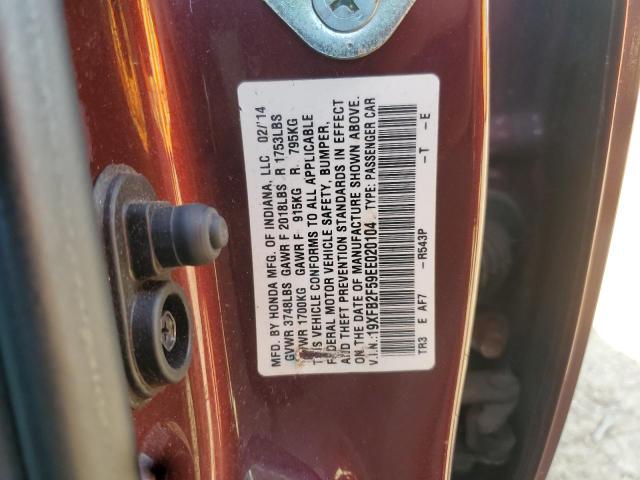 2014 HONDA CIVIC LX #3284112535