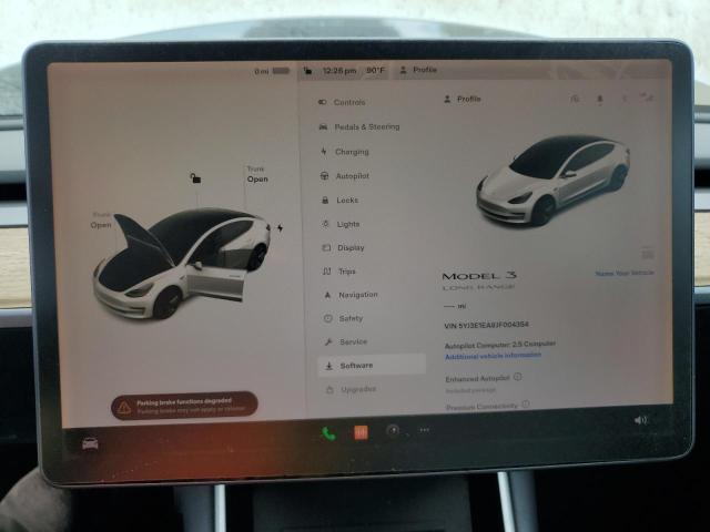 2018 TESLA MODEL 3 5YJ3E1EA8JF004354