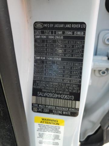 2017 LAND ROVER RANGE ROVER EVOQUE HSE #3293472432