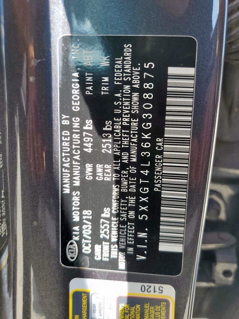 2019 KIA OPTIMA LX 5XXGT4L36KG308875