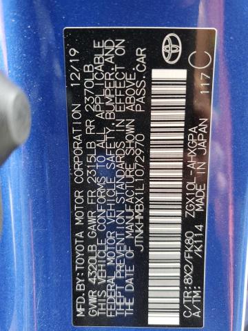 2020 TOYOTA C-HR XLE - JTNKHMBX1L1072970