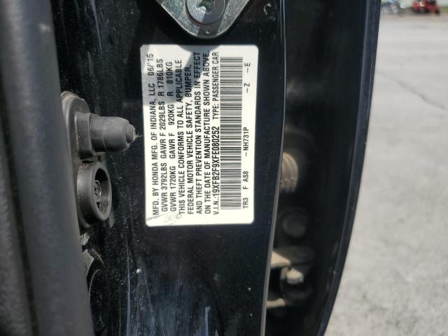 2015 HONDA CIVIC EXL 19XFB2F9XFE080252