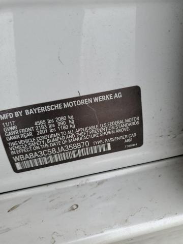 2018 BMW 320 XI - WBA8A3C58JA358870