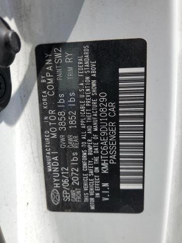 2013 HYUNDAI VELOSTER T - KMHTC6AE9DU108290