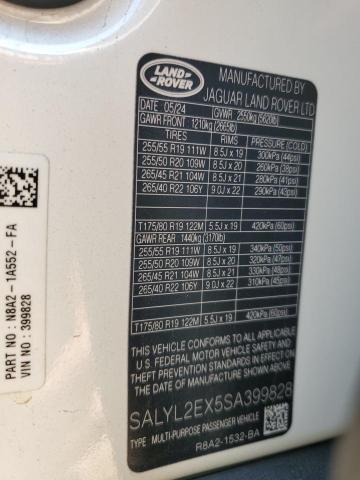 2025 LAND ROVER RANGE ROVE #3278758639