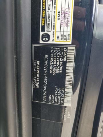 2017 MERCEDES-BENZ METRIS WDAPG2EE6H3334038
