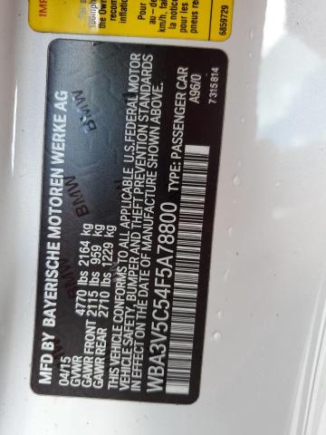 2015 BMW 428 I WBA3V5C54F5A78800