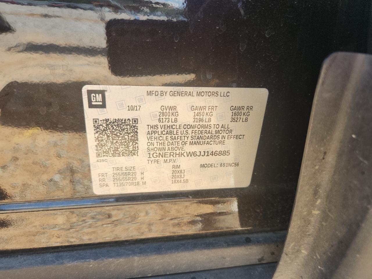 CHEVROLET TRAVERSE LT