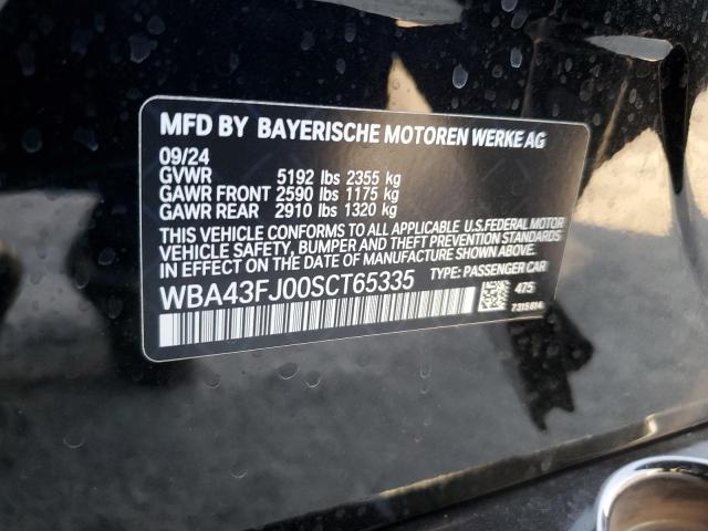 2025 BMW 530 I - WBA43FJ00SCT65335