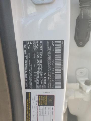 2015 MERCEDES-BENZ ML 350 4JGDA5JBXFA483569