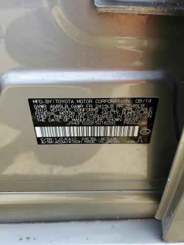 2015 LEXUS IS 250 JTHCF1D22F5018250