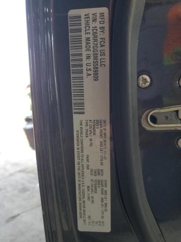 2021 RAM 1500 CLASS 1C6RR7GG8MS589809