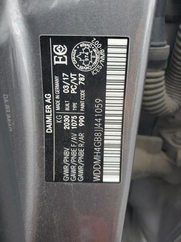 2018 MERCEDES-BENZ B 250 4MAT WDDMH4GB8JJ441059