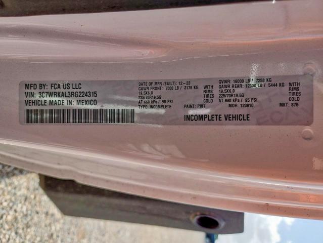 2024 RAM 4500 3C7WRKAL3RG224315