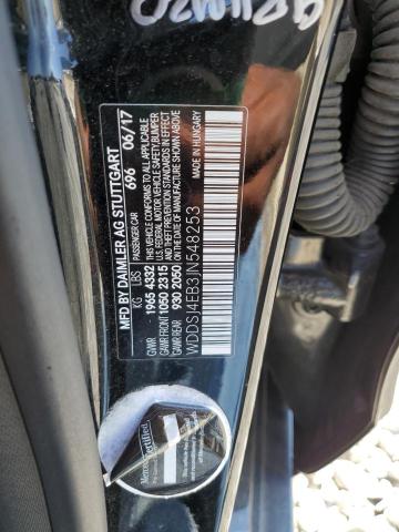 2018 MERCEDES-BENZ CLA 250 - WDDSJ4EB3JN548253