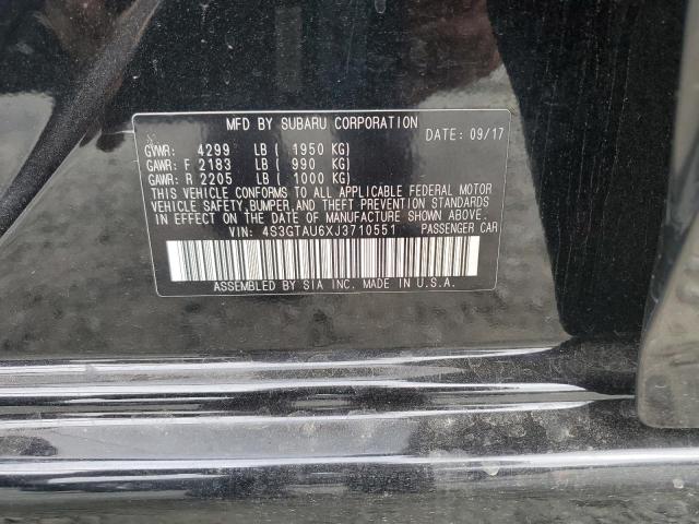 2018 SUBARU IMPREZA LI 4S3GTAU6XJ3710551