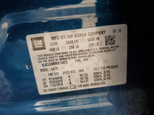 2019 BUICK ENCORE ESS KL4CJGSMXKB734875
