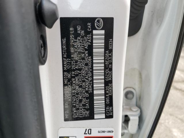 2023 LEXUS ES 350 BASE 58ACZ1B16PU146084