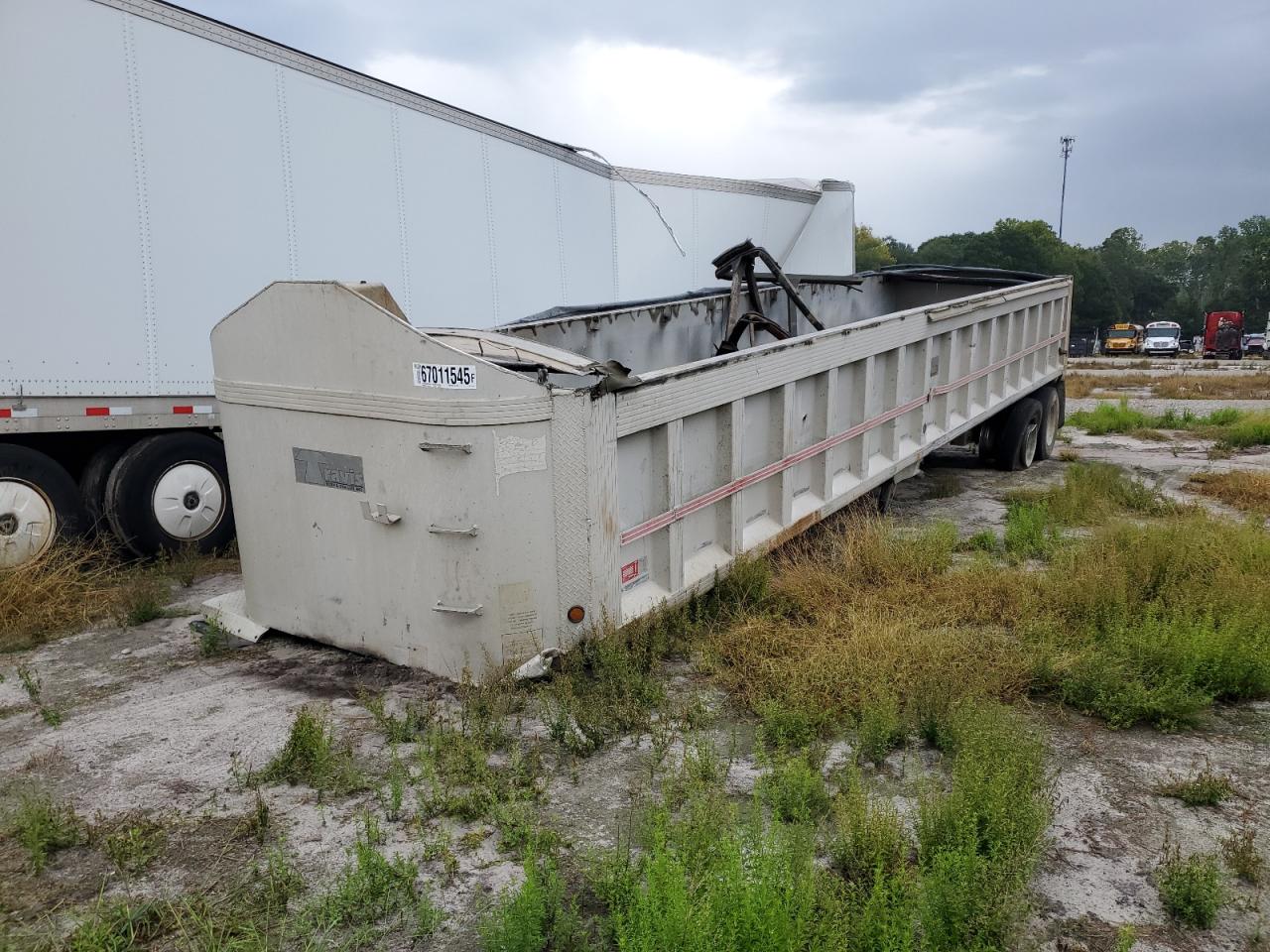 Lot #3297102492 1995 TRAV DUMP TRAIL