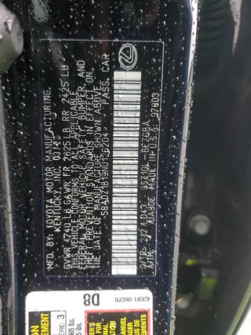 2022 LEXUS ES 350 BASE 58ADZ1B19NU126204