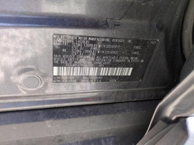 2021 TOYOTA RAV4 LE - 4T3LWRFV7MU042105