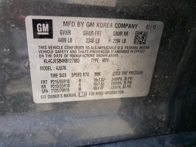 2017 BUICK ENCORE PREFERRED KL4CJESB4HB127883