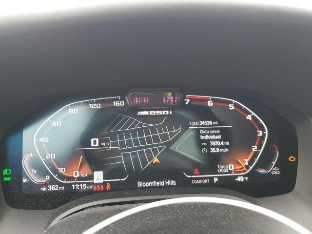 2022 BMW M850XI WBAGV8C04NCH65678