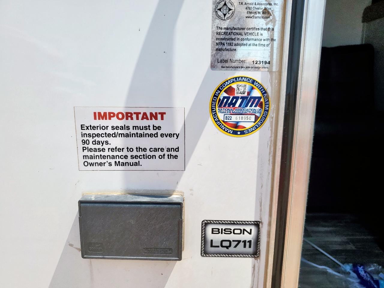 Lot #3274094469 2024 BISON BISONTRAIL