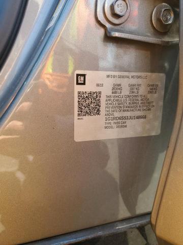 2018 CHEVROLET VOLT PREMIER 1G1RD6S53JU148668